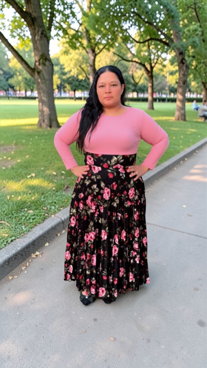 VESTIDO PLISADO πΈπ