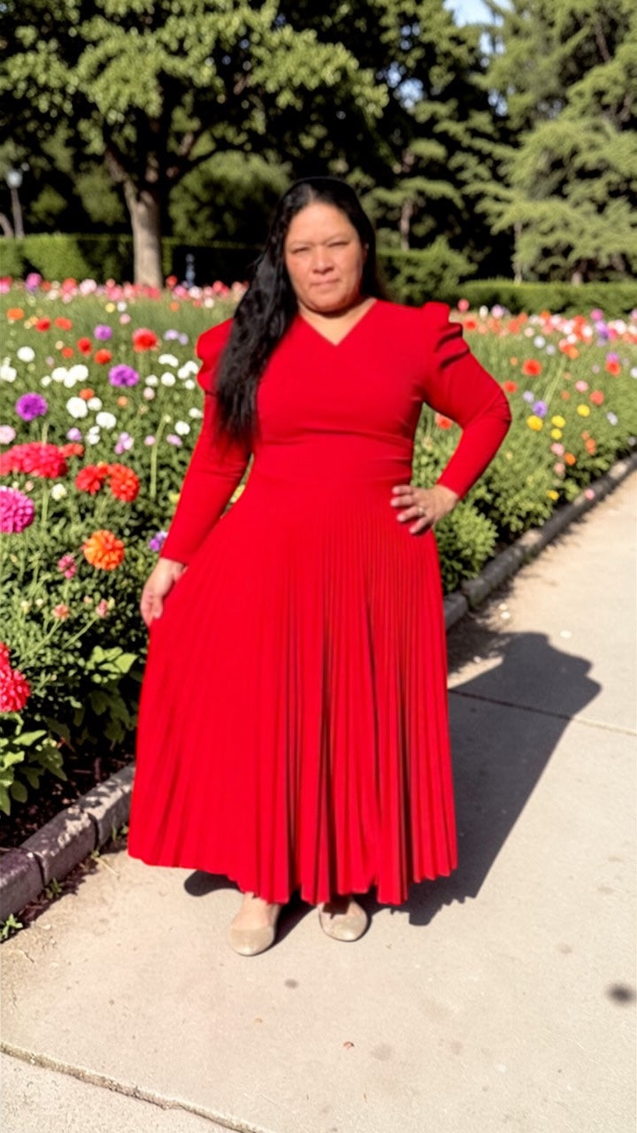 VESTIDO PLISADO ♥️👗