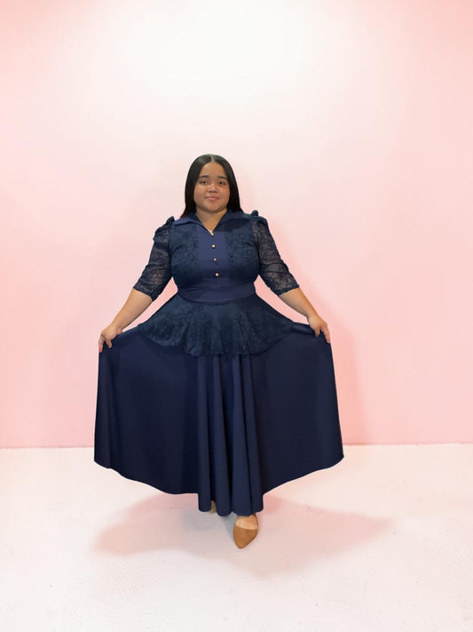 HERMOSO VESTIDO DE OLÁN
